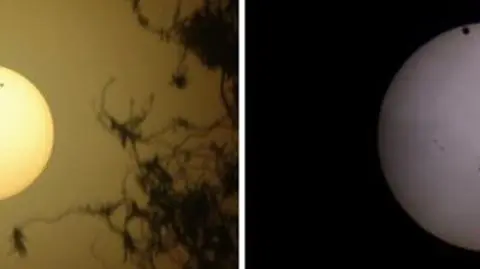 Zobaczą to dopiero ich wnuki. Zdjęcia i film nagrany przez teleskop
