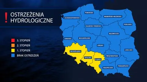 IMGW ostrzega: niebezpiecznie wysoki stan wód w rzekach