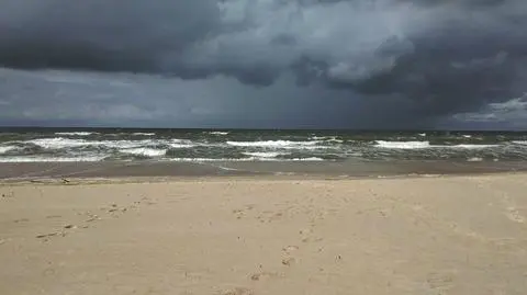 Sztormowa pogoda na Bałtyku
