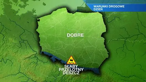 Warunki drogowe w piątek