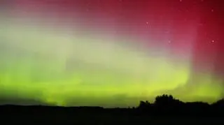 Zorza polarna nad Minnesotą