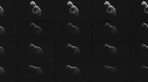 Asteroida 2014 HQ124 zwana "Bestią" podczas przelotu w pobliżu Ziemi