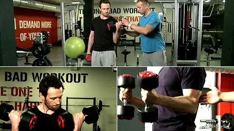 Rzeźbimy biceps z Czerkawskim