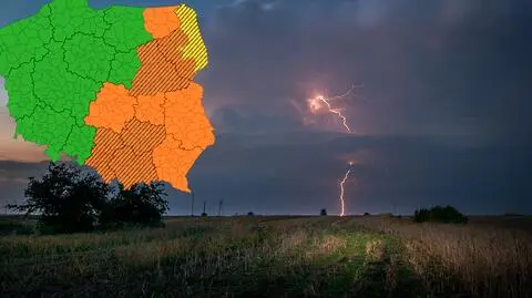 Burze wciąż nad Polską