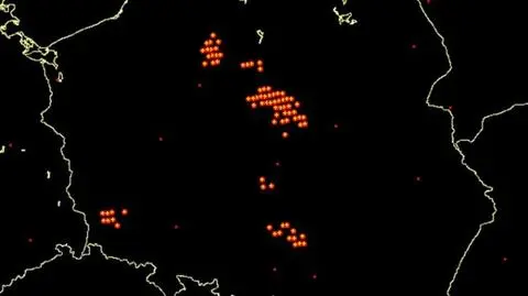 Wyładowania atmosferyczne nad Polską