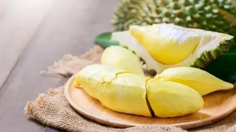 Durian ma charakterystyczny smak i zapach