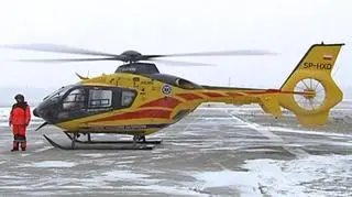 Helikopter ratowniczy w akcji