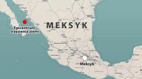 Ziemia zatrzęsła się w Meksyku