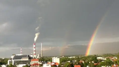 tęcza nad tvn 1