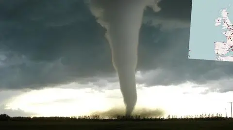 Polska na mapie tornad