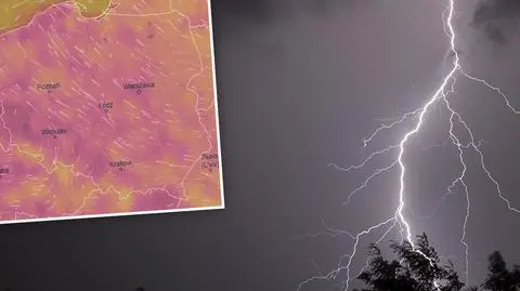 Czekają nas upały oraz burze
