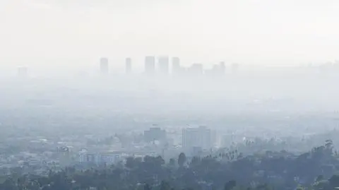 Smog w Los Angeles 
