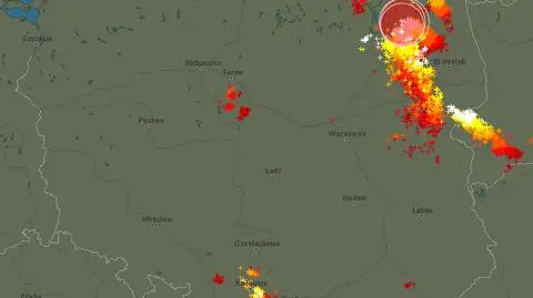 Ścieżka burz nad Polską