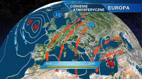 Wyż znad Litwy niesie gorące, suche powietrze. Biomet jest niekorzystny 