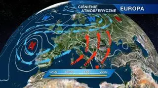 Sytuacja nad Europą