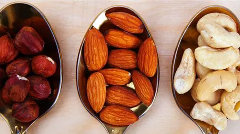 Laskowe, włoskie, nerkowce, migdały i pistacje są najzdrowsze
