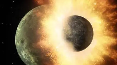 Rozgrzany Księżyc odparował ziemski cynk