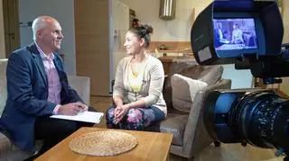 Ta pani ogrzewa swój dom pompą ciepła p, używając ogrzewania podłogowego jedynie od grudnia do lutego. Pokażę go w jednym z najbliższych odcinków  "Dobrych Klimatów"