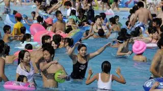 Park wodny w Tokio jest bardzo popularny
