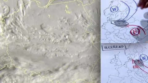 Pochmurna aura w całym kraju