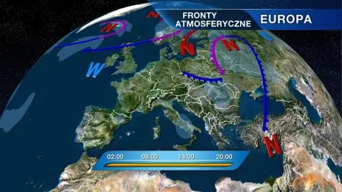 Burze formują się nad Polską