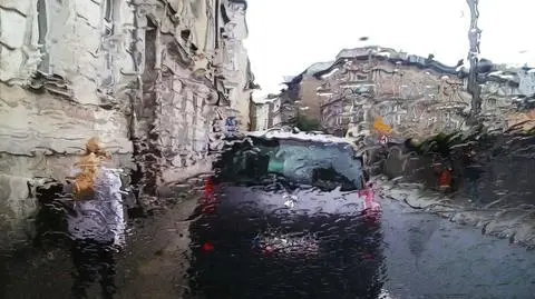 Mokro na drogach od zachodu po centrum kraju