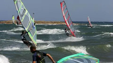 W Grecji windsurfingowy raj