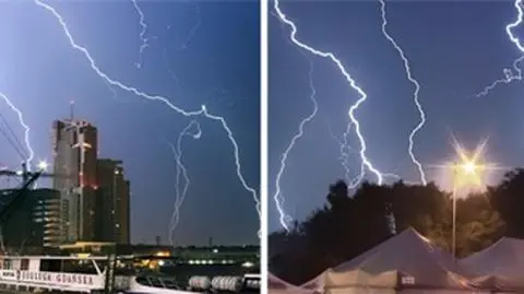 Nocny spektakl piorunów. Zobacz niesamowite zdjęcia internautów