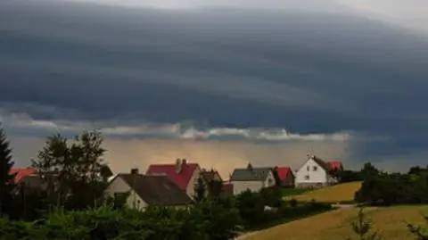 Front burzowy nad Suwalszczyzną