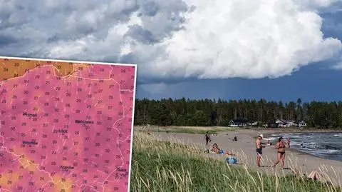 Koniec lipca przyniesie upały i burze