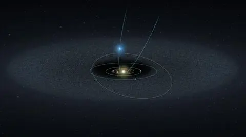 Teleskopem Hubble'a zaobserwowano najdalszą aktywną kometę