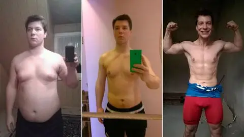 Schudł 25 kg w 8 miesięcy. "Na zdjęciach ciężko było uchwycić cokolwiek poza brzuchem"