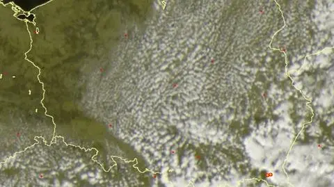 Wyładowania atmosferyczne nad Polską