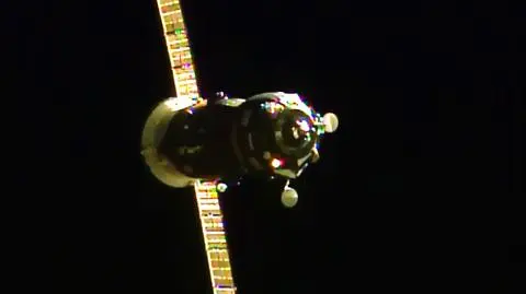 Zaopatrzeniowiec Progress dotarł do kosmicznej spiżarni na ISS