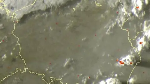 Wyładowania atmosferyczne nad Polską