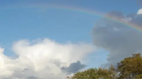 Tęcza do zobaczenia też jesienią