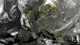 Układ frontów atmosferycznych nad Europą