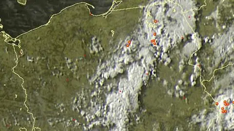 Wieczór przynosi burze na Mazowszu