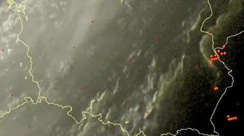 Wyładowania atmosferyczne nad Polską
