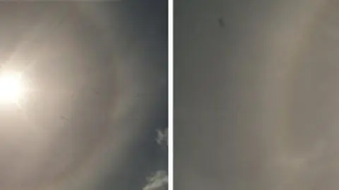 Wielkie halo nad Katowicami. Kolejne nad Żyrardowem