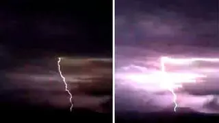 Imponujący pokaz Matki Natury