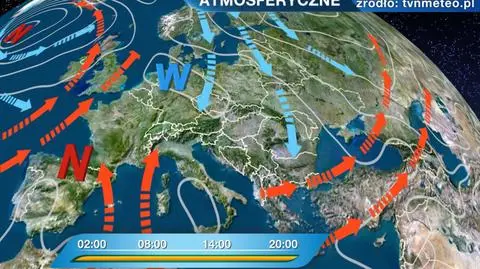 Do Polski napływa chłodna masa powietrza