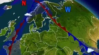 Ciepłe powietrze płynie z południa