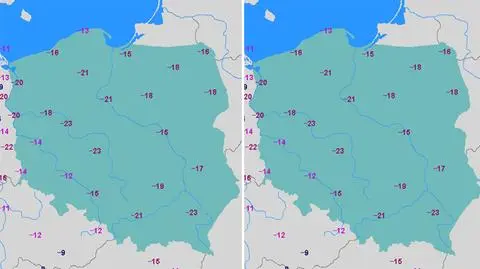 Wielki mróz w Łodzi. To była kolejna bardzo zimowa noc
