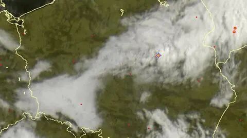 Strefa burzowa opuściła Polskę, stan na godzinę 9.30 (sat24.com)