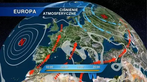 Ciśnienie atmosferyczne w Europie