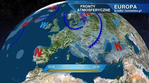 Napływa chłodne i wilgotne powietrze