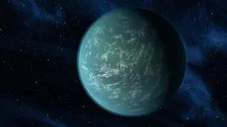 Stworzony przez artystę wizerunek Kepler-22b
