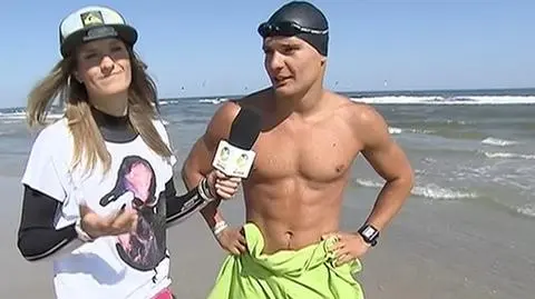 32 km w zimnej wodzie bez pianki? Żeby to zrobić, tyje