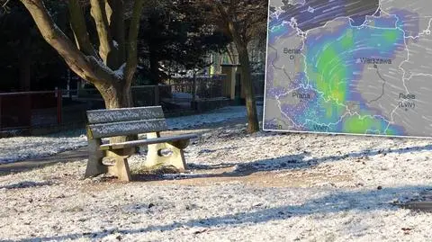 Miejscami popada śnieg